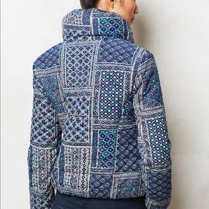 Anthropologie corduroy quilt coat!
